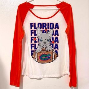 5th & Ocean | Women’s Florida Gators Longs Sleeve Baseball Tee Size 20 / Medium